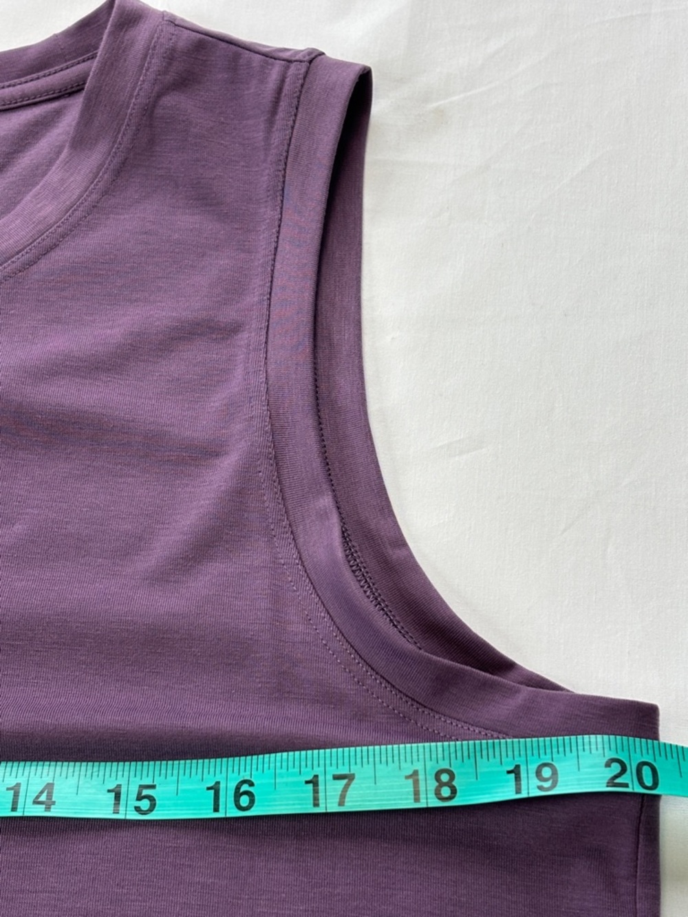 💜 Athleta Women's Large Purple Lilac Tank Top Flowy Sleeveless 💜 - Picture 9 of 11